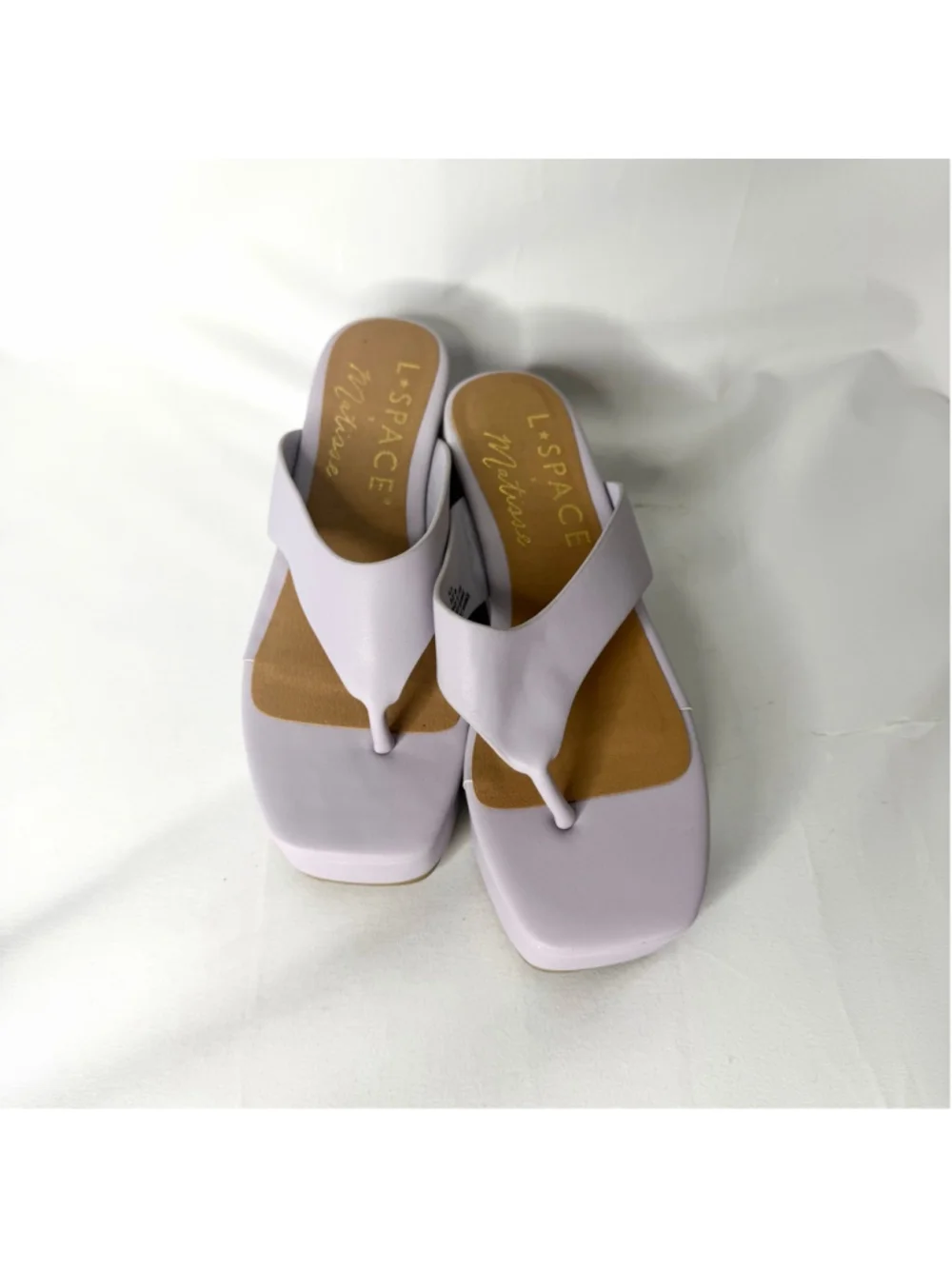 Women's L*Space x Matisse Lavender Platform Sandals Size 6